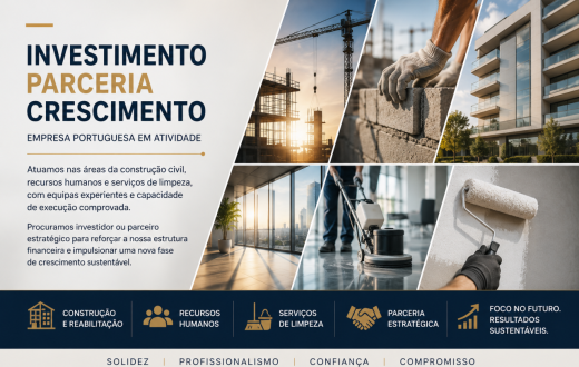 Portuguese Company Seeks Investor or Partner