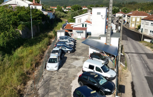 Stand de automóveis .