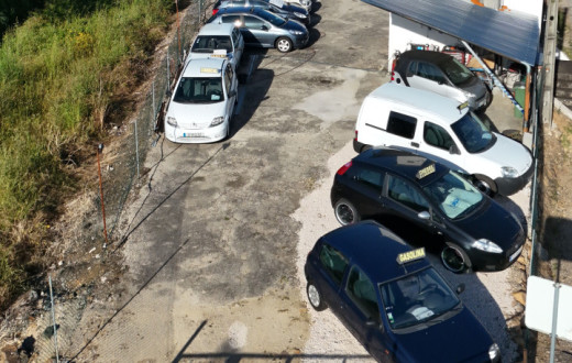 Stand de automóveis .